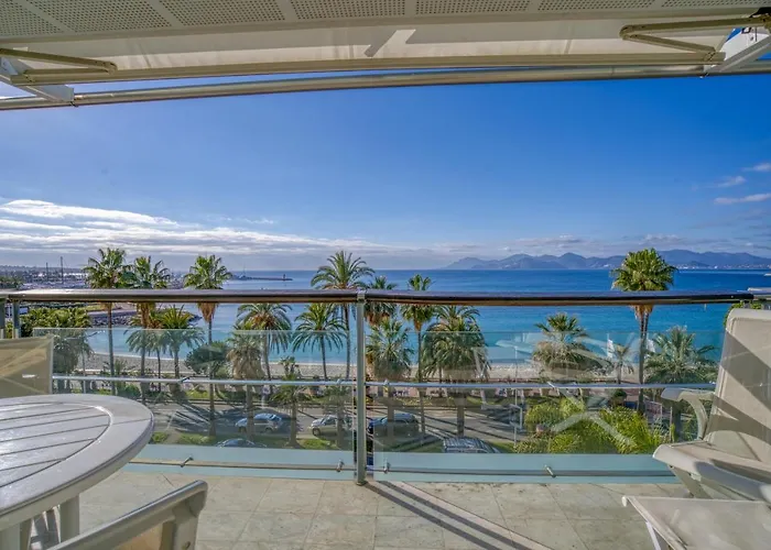 Apartment 60Sqm Croisette - Balcony With Sea View